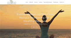 Desktop Screenshot of evolvemarketingsolutions.com